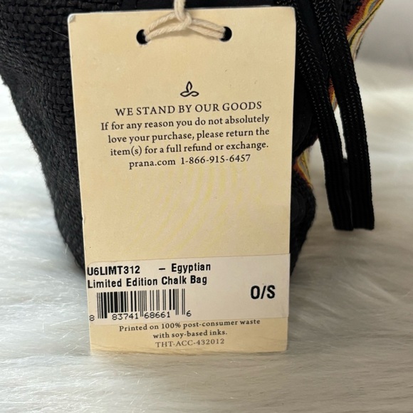 NWT PrAna Limited Edition Egyptian Chalk Bag - Picture 7 of 7